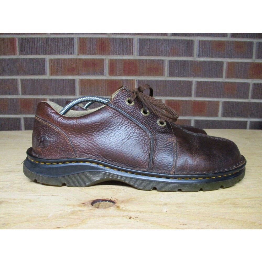 Dr. Martens Mens 10 Brown Leather Ripley Shoes Lace Up Oxford Sneakers Womens 11